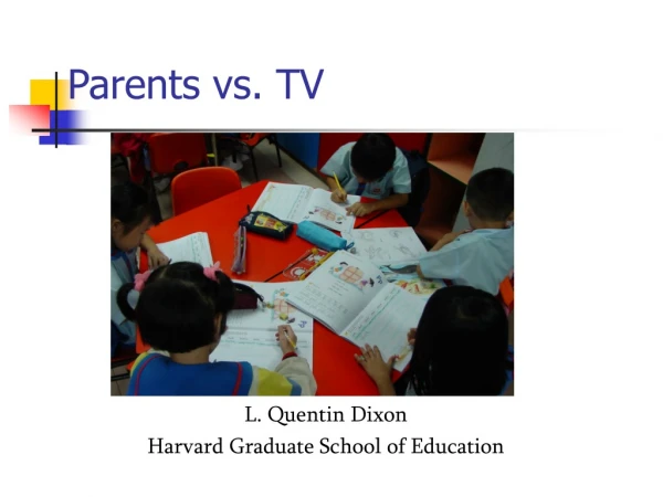 Parents vs. TV