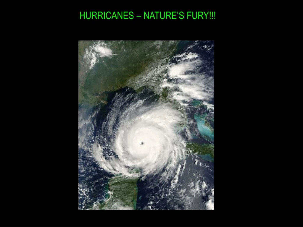 hurricanes nature s fury