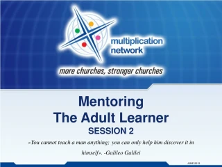Empowering Adult Learners Through Mentoring - slide 1