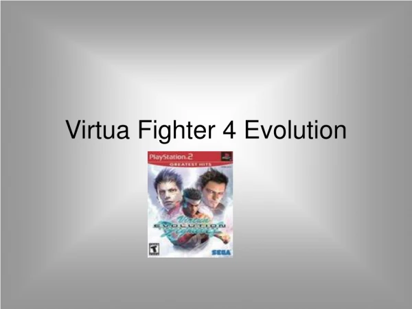 Virtua Fighter 4 Evolution