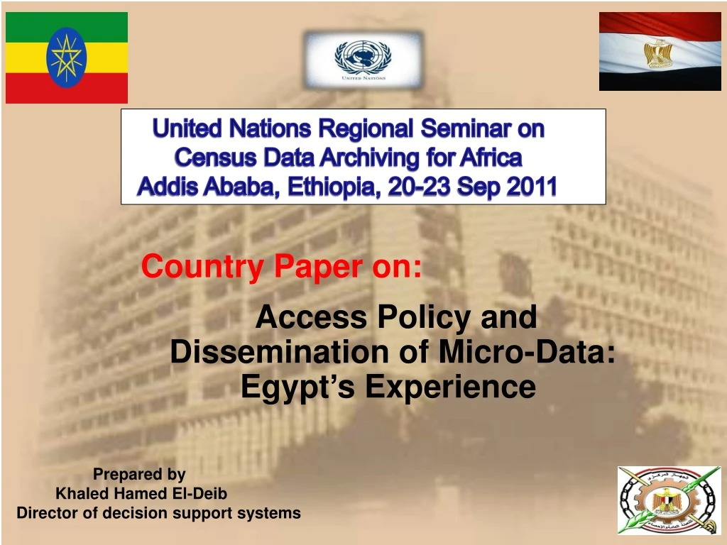 united nations regional seminar on census data