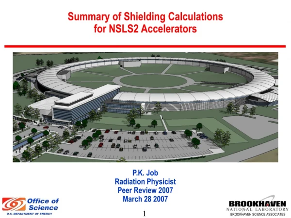 Summary of Shielding Calculations for NSLS2 Accelerators