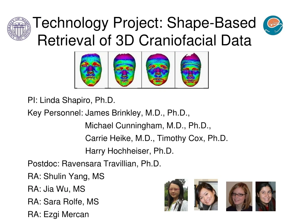 Ppt Technology Project Shape Based Retrieval Of 3d Craniofacial Data Powerpoint Presentation