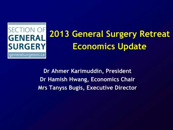 Dr Ahmer Karimuddin, President Dr Hamish Hwang, Economics Chair