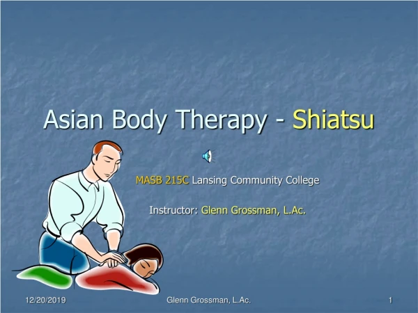 Asian Body Therapy -  Shiatsu