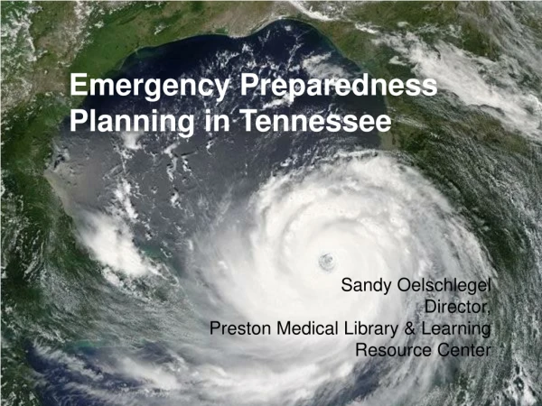 Emergency Preparedness Planning in Tennessee
