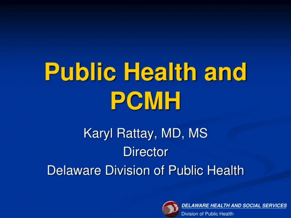 Public Health and PCMH