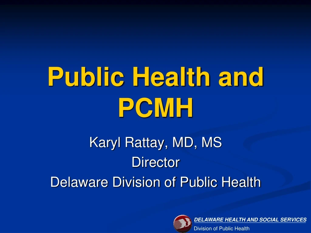 public health and pcmh