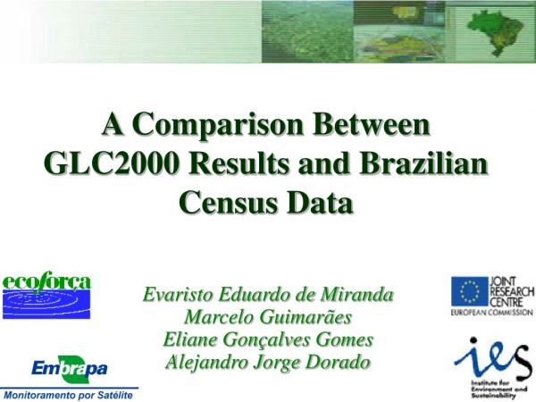 A Comparison Between GLC2000 Results and Brazilian Census Data