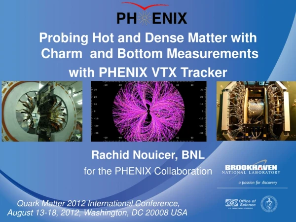 Probing Hot and Dense Matter with  Charm  and Bottom Measurements  with PHENIX VTX Tracker