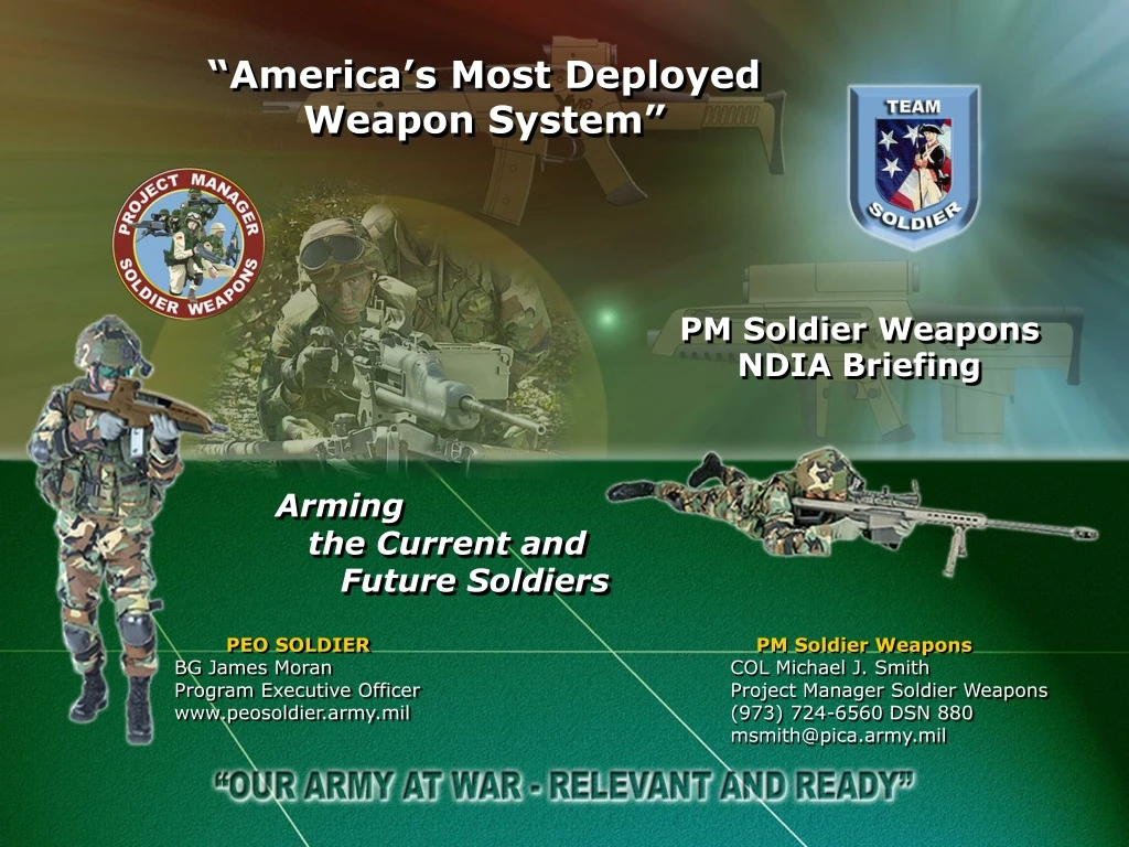 america s most deployed weapon system