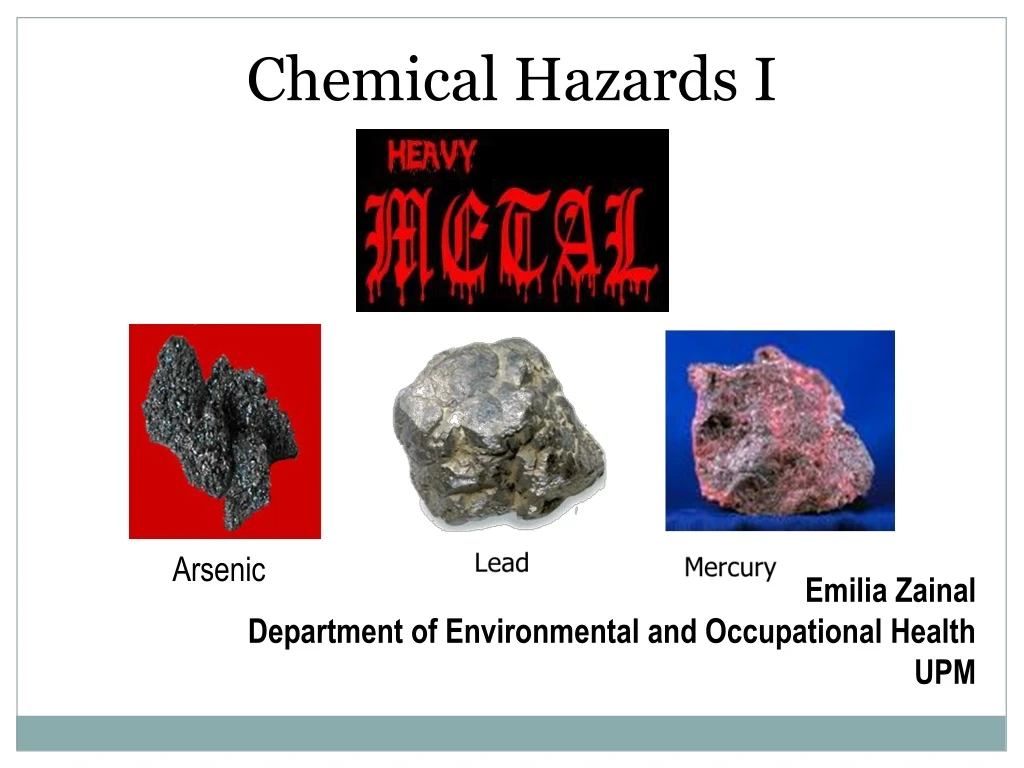 chemical hazards i