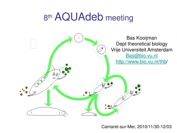 8 th AQUAdeb  meeting