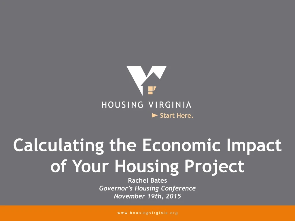 calculating the economic impact of your housing