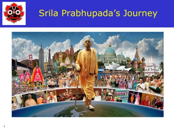 Srila Prabhupada’s Journey