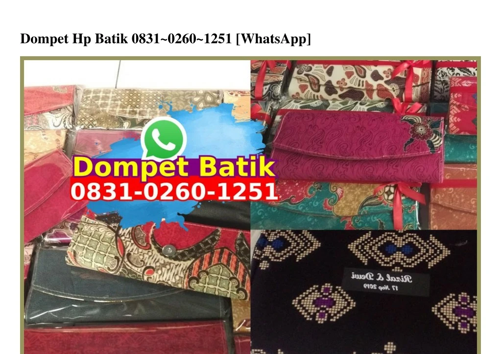 dompet hp batik 0831 0260 1251 whatsapp