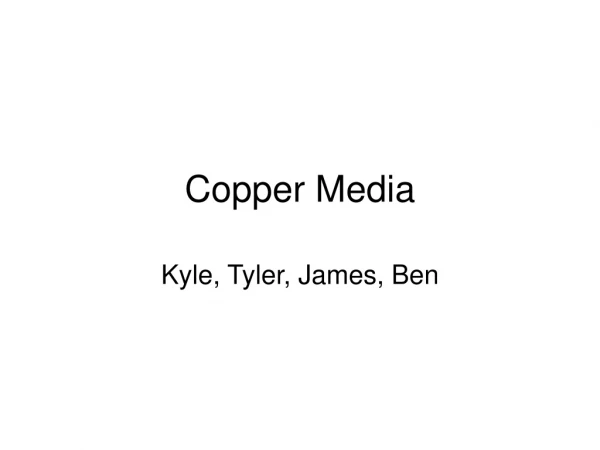 Copper Media