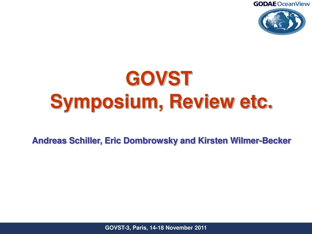 govst symposium review etc andreas schiller eric