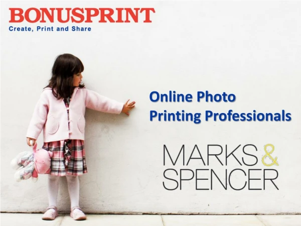Online Photo  Printing Professionals