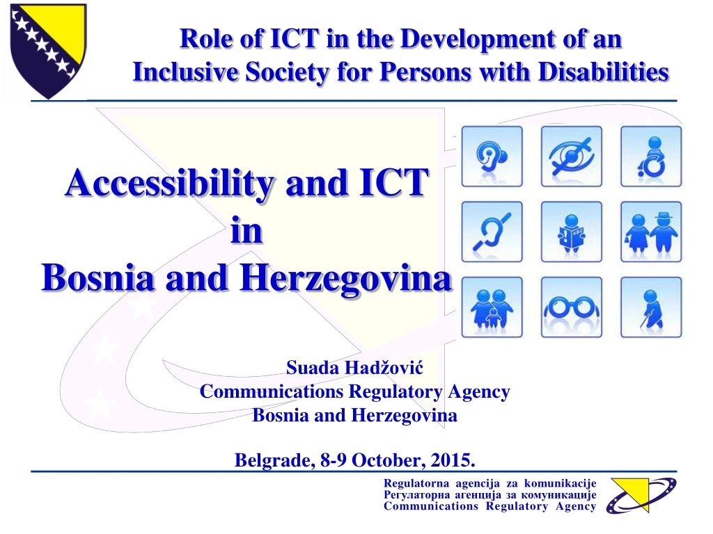 role of ict in the development of an inclusive society for persons with disabilities