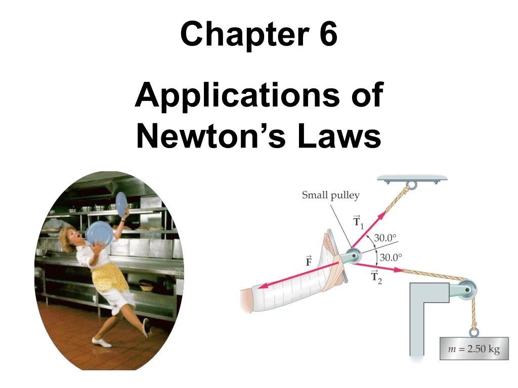 chapter 6 applications of newton s laws