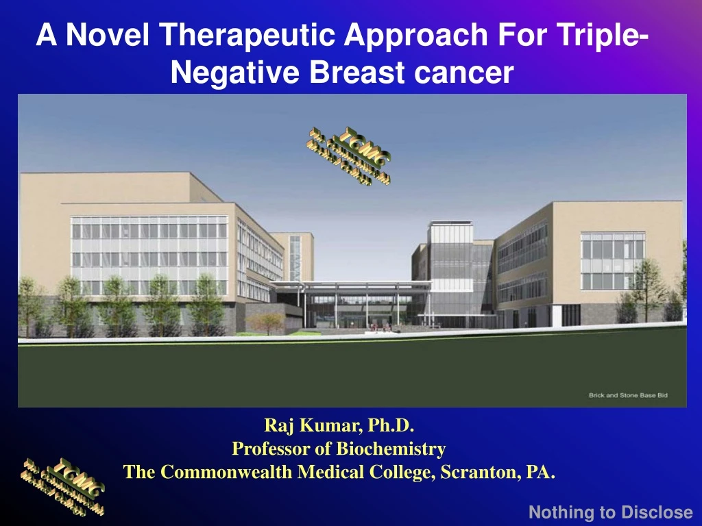 a novel therapeutic approach for triple negative