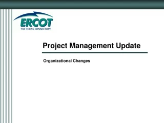 Project Management Update - slide 1