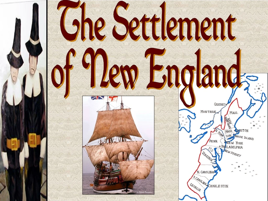 the settlement of new england