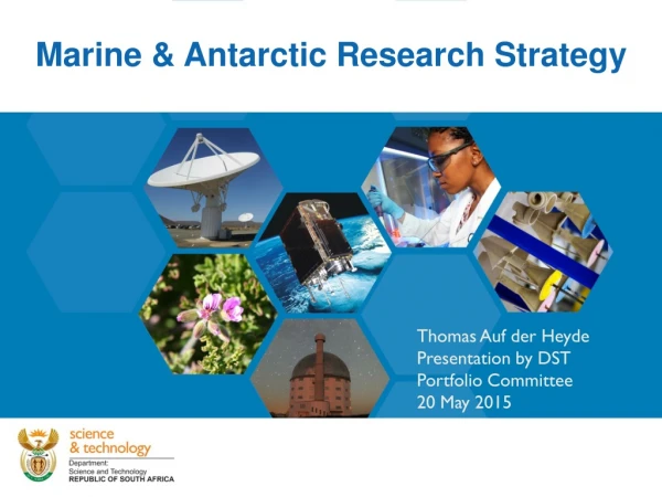 Marine &amp; Antarctic Research Strategy