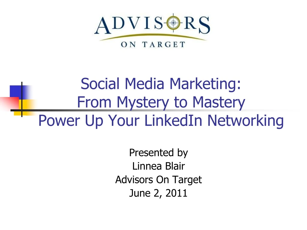 social media marketing from mystery to mastery power up your linkedin networking