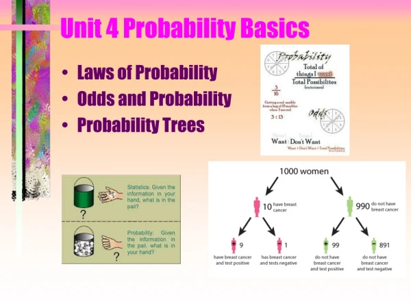 Unit 4 Probability Basics