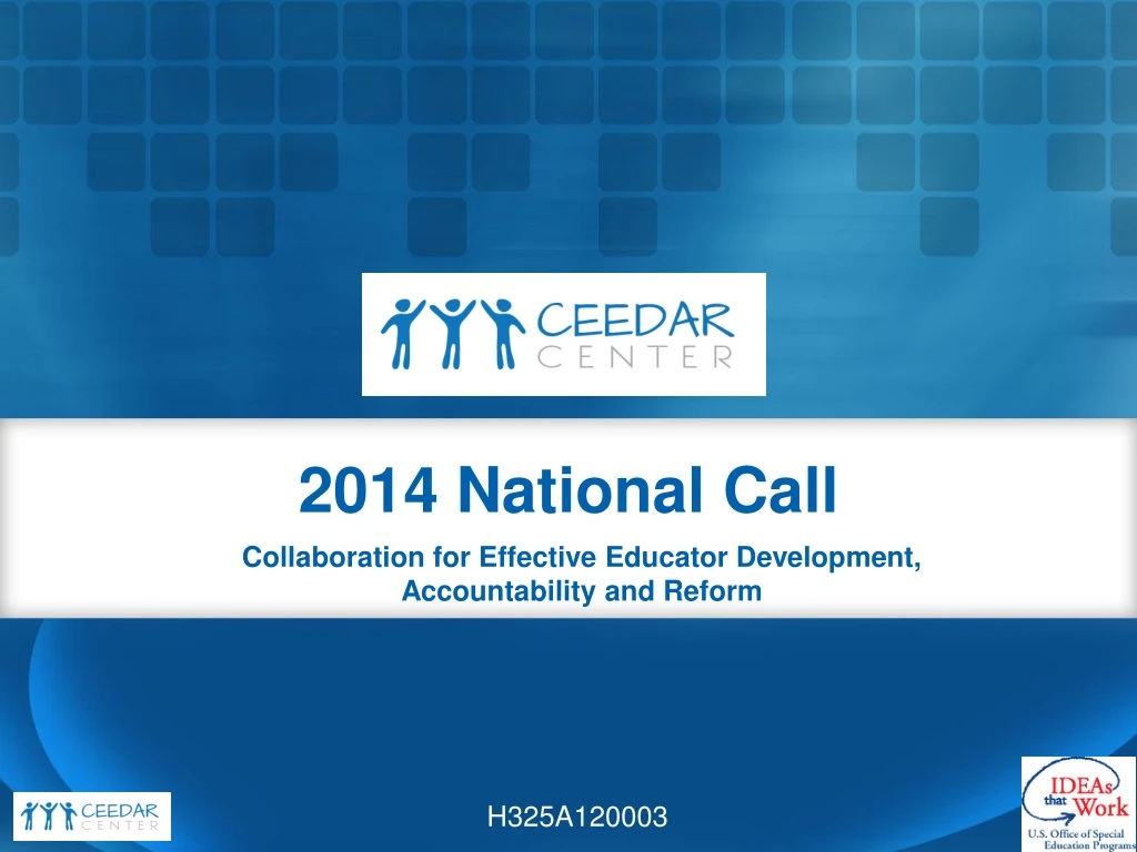 2014 national call