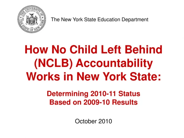 The New York State Education Department