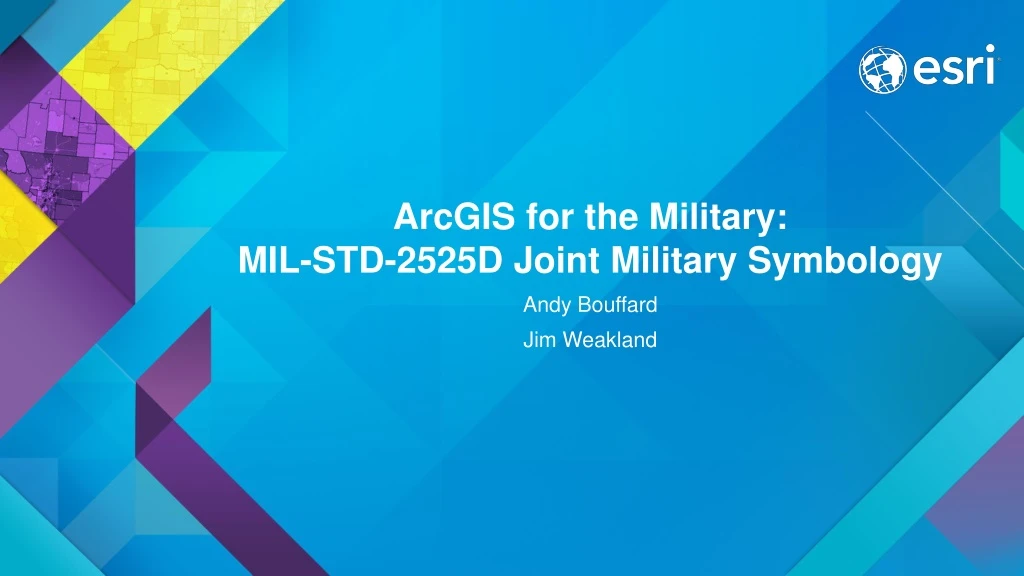 arcgis for the military mil std 2525d joint military symbology