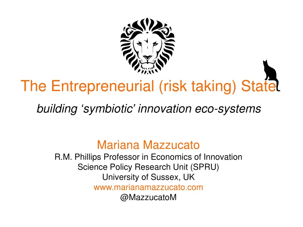 the entrepreneurial risk taking state b uilding