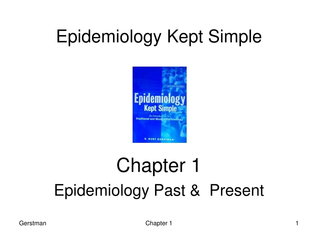 epidemiology kept simple