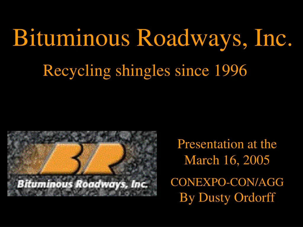 bituminous roadways inc