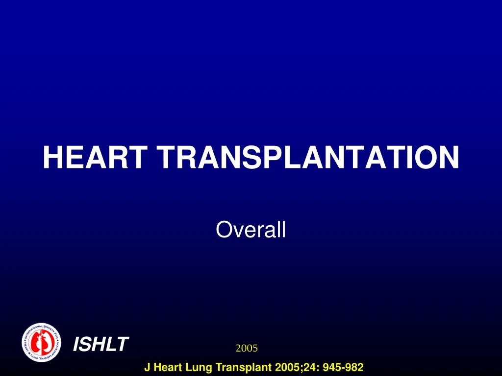 heart transplantation