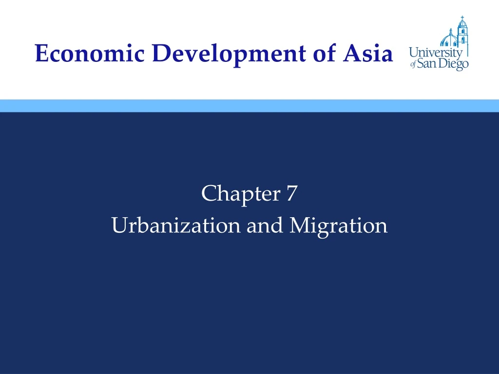 PPT - Chapter 7 Urbanization And Migration PowerPoint Presentation ...