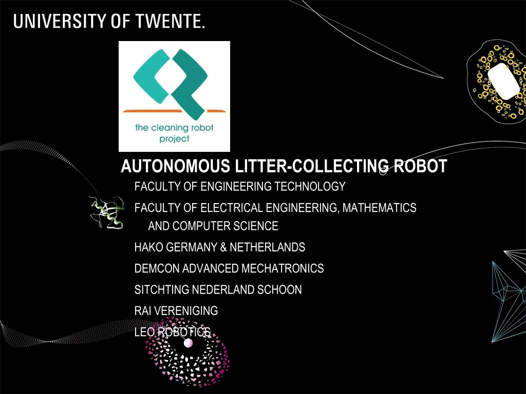 autonomous litter collecting robot