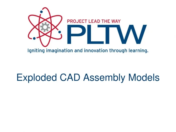 Exploded CAD Assembly Models