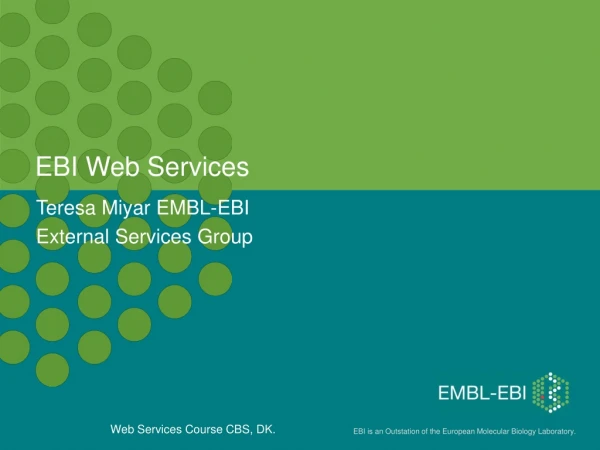 EBI Web Services