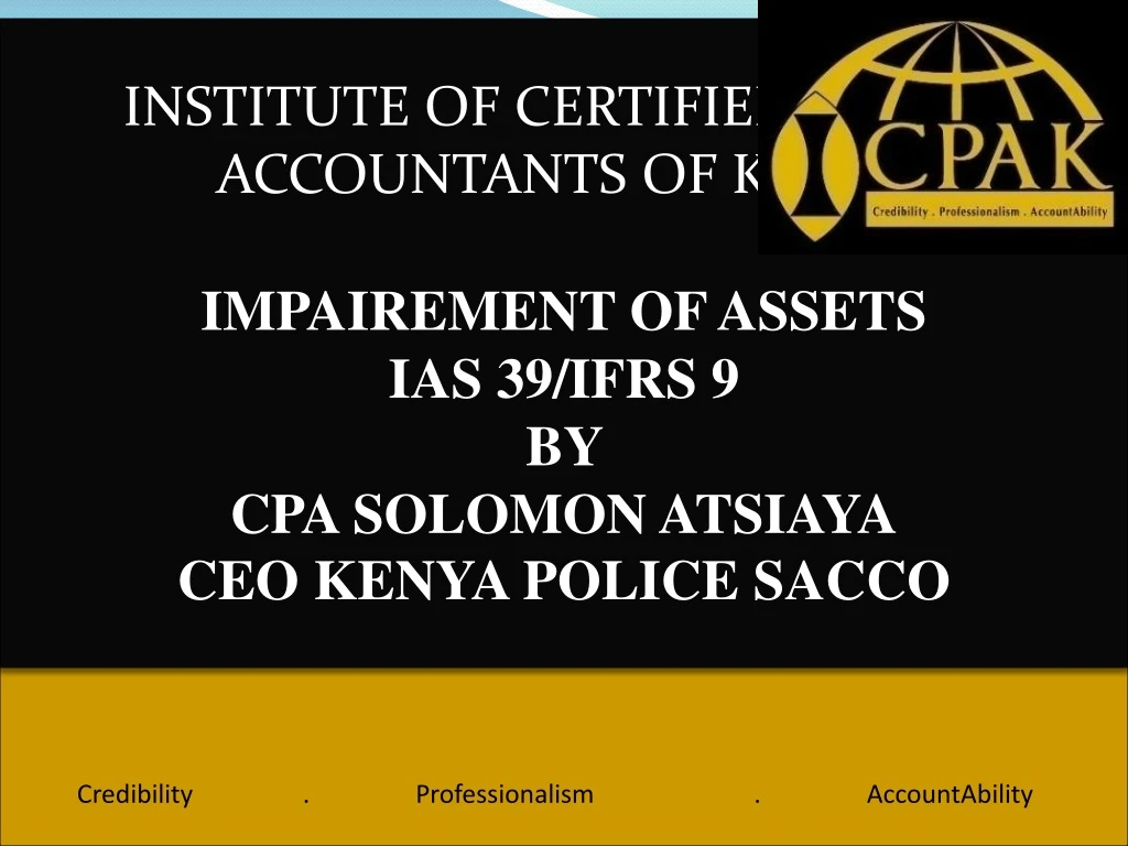 institute of certified public accountants