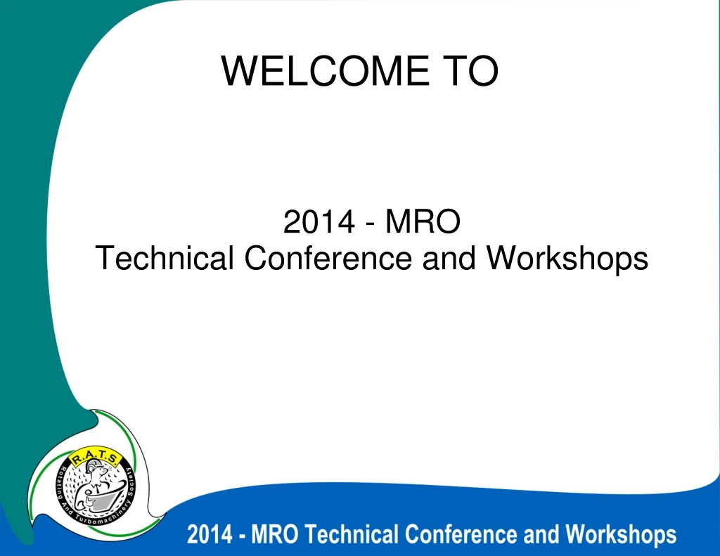 2014 mro technical conference and workshops