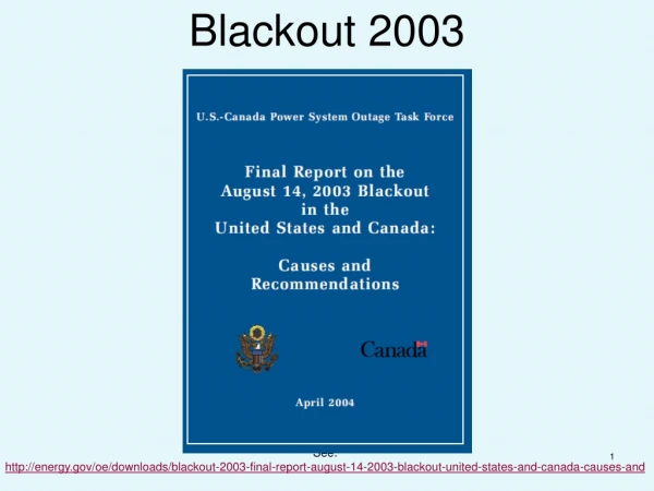 Blackout 2003