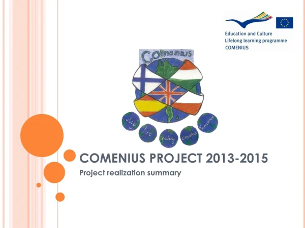 COMENIUS PROJECT 2013-2015