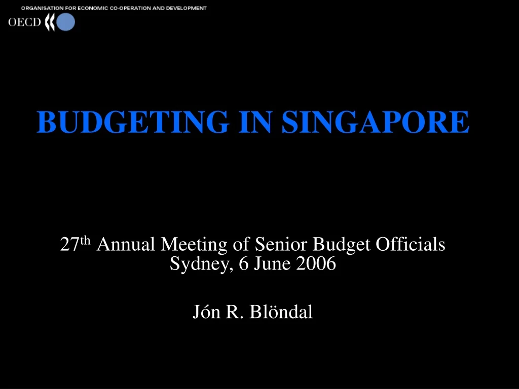 budgeting in singapore