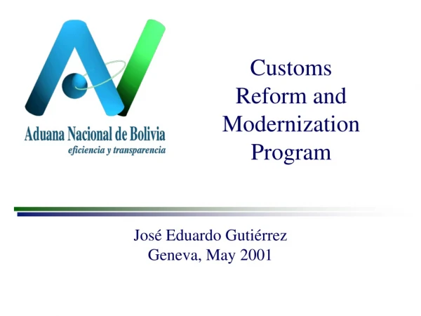 Customs Reform and Modernization Program