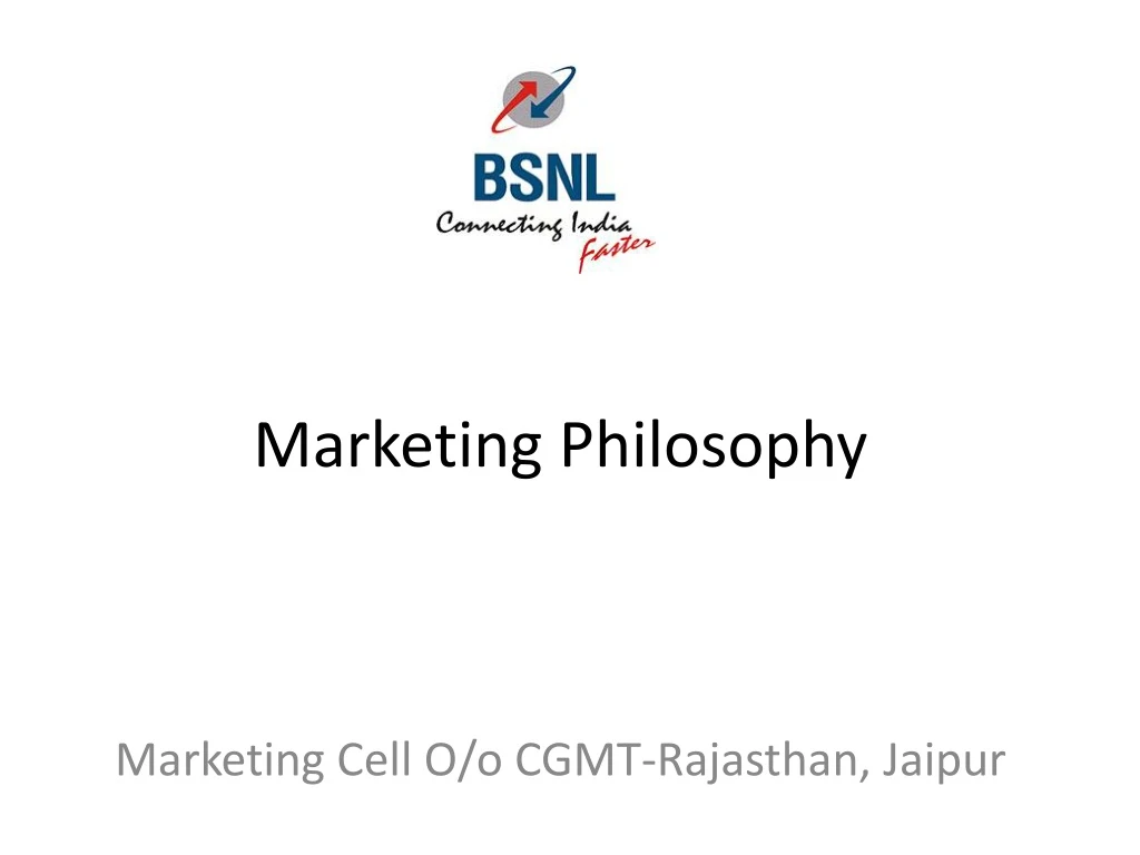 marketing philosophy