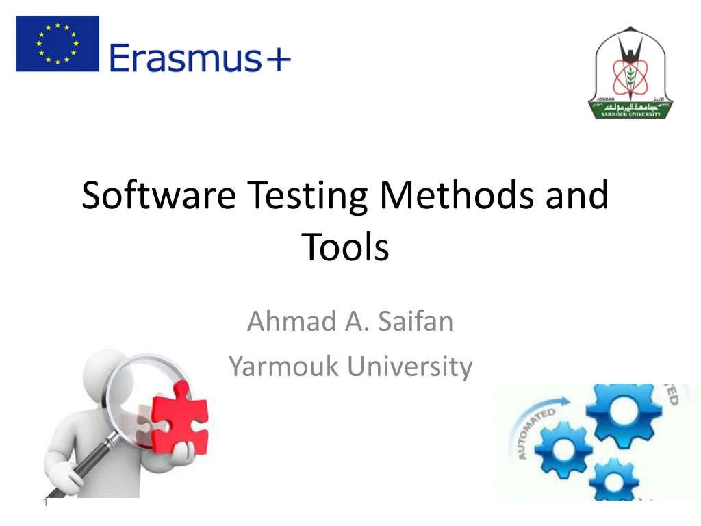 software testing methods and tools